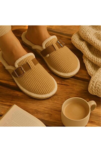 Lion Belted House Slippers House Slippers Dowery Guest Slippers