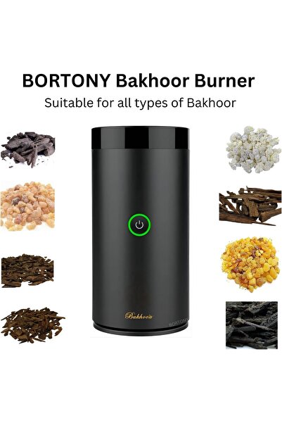 Generic Electric Bakhoor Burner - Portable USB Rechargeable Car Incense Diffuser