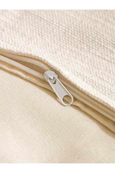 LC Waikiki Stripe Embroidered Cushion Cover 45X45 cm (W5)