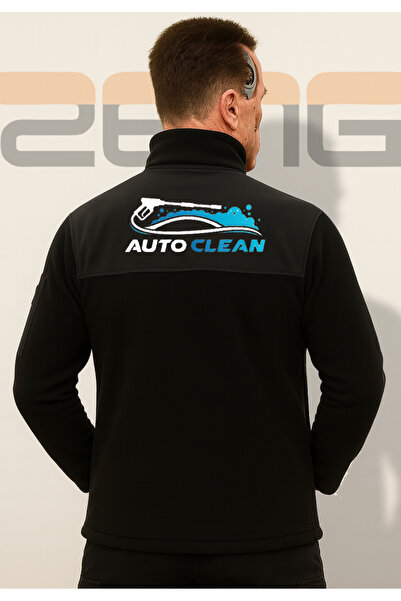 ZENG Autoclean car wash Printed fleece jacket softshell Printed