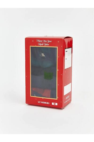 LC Waikiki Мъжки боксерки, стандартна кройка, памучни, гъвкави, чифт от 3 (W5)