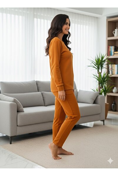 FAMES PİJAMA Women's Winter Pajama Set