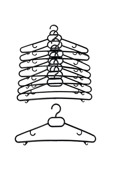 Vip Home Concept Market Ürünleri Umerașe din plastic pentru haine 12 bucăți Umerașe economice pentru haine Umerașe pentru fuste Umerașe pentru pantaloni