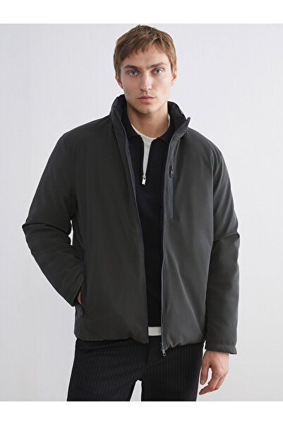 LC Waikiki Jachetă pentru bărbați Özmarka New Season Standard Mold guler ridicat