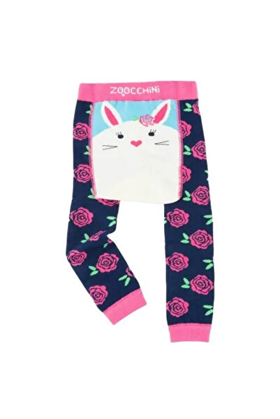 Zoocchini Set pantaloni și șosete antiderapante, Zoocchini, 12-18 luni – Bunny