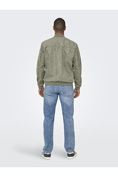 Only & Sons Чоловічий ONSLUCAS FAKE SUEDE BOMBER OTW NOOS OS22027463-4765047