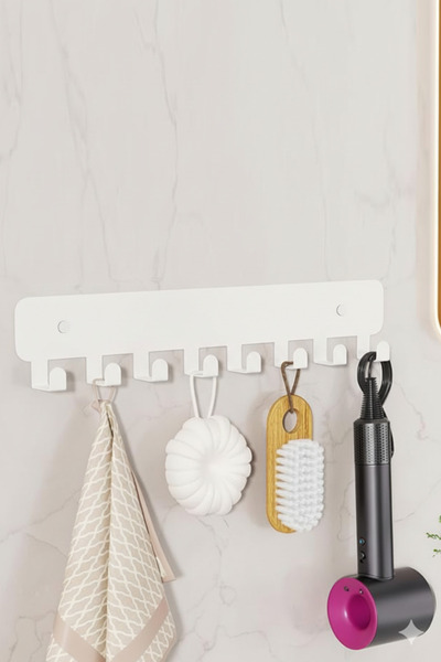 RaMetal Dekorasyon Duvar Askısı Kapı Arkası Hol Koridor Mutfak Banyo Askılığı...