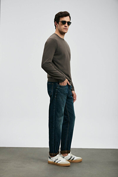 Lufian Мъжки дънки Chris Slim Fit Blue 112200227