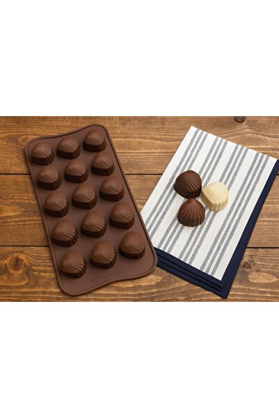TARIK HOME Sea Scallop Themed Silicone Chocolate, Jelly, Ice Cream Mold