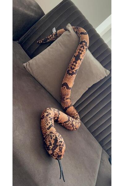 Moontoys Peluş Yılan Oyuncak Oyun Arkadaşı Yastık 160 cm