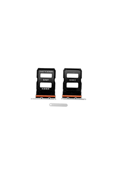 Fodos Xiaomi 14 Ultra Compatible Sim Card Tray Silver 24031Pn0Dc, 24030Pn60G