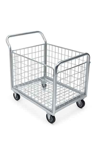 Armoni Metal Yük Taşıma Arabası Kafesli 60x85 cm