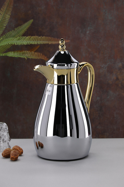 aljahwari ثلاجه شاي وقهوه قمر مقاس 1لتر