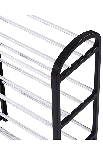 Generic Shoe Rack with 4 Tiers, Easy to Assemble, Various Sizes for Home (Four Layers, Small)