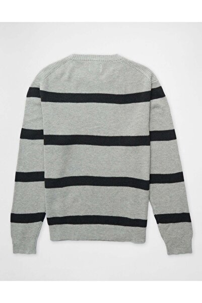 AMERICAN EAGLE AE Waffle Crew Neck Sweater