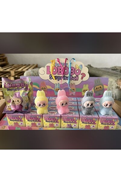 Labobo سلسلة مفاتيح ميني سربرايز مقاس 7 سم من لابوبو |   هابي لوبوبو