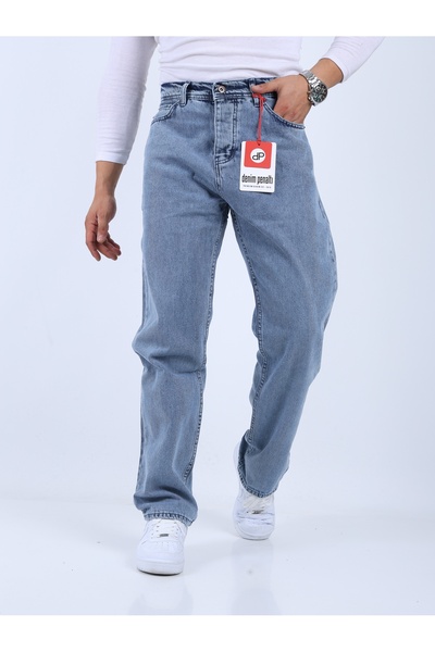 Penaltı Men's Baggy Jeans Denim Light Snow Pants.