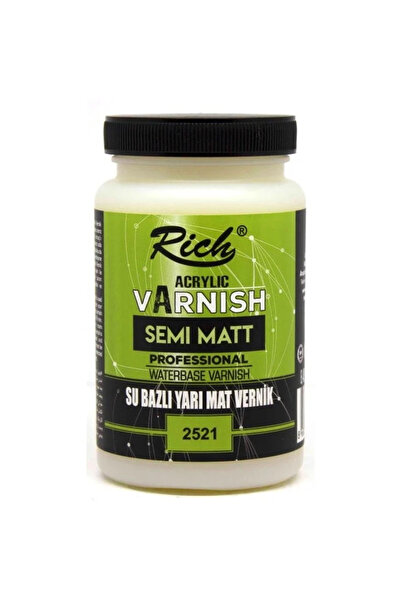 Rich 250cc Su Bazlı Yarı Mat Vernik / 2521
