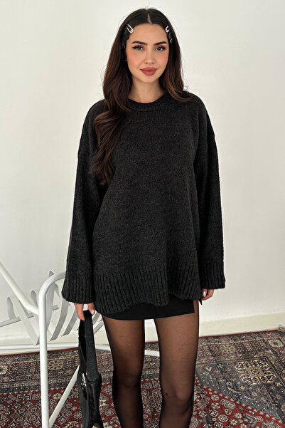 Noa Noa Pulover de tricotat pentru femei supradimensionat – Stil confortabil și urban