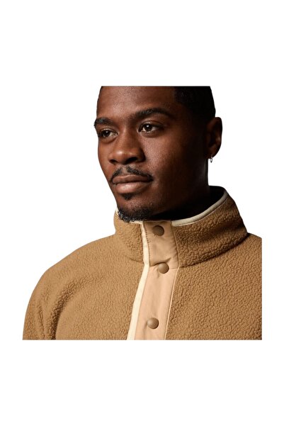 Columbia Helvetia Ii Half Snap Men's Brown Outdoor Fleece