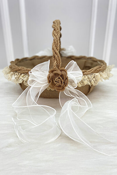 ZEYMERADE سلة زفاف من الخيزران للعروس، هدية تزيينية للعروس في حفلات العزوبية ...