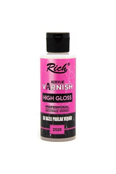 Rich 120cc Su Bazlı Parlak Vernik / 1202520