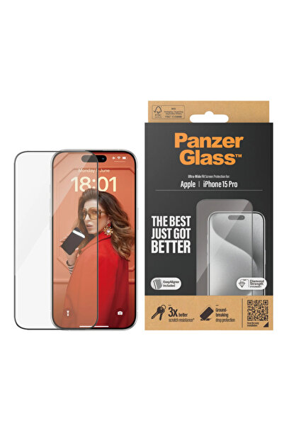 Other PanzerGlass | Protector de ecran - Sticlă | Apple iPhone 15 Pro | Sticl...