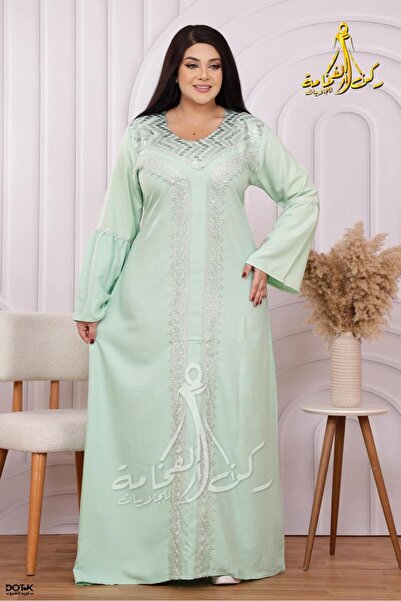 Generies Linen abaya made of light and comfortable linen material with an elegant and modern design, ideal for everyday use