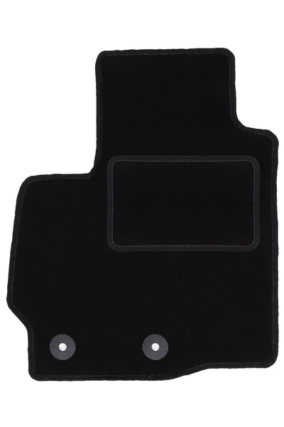 Autoalorria Covoraș auto negru pentru șofer, potrivit pentru: Mitsubishi Outlander II Crossover (2006-2013)