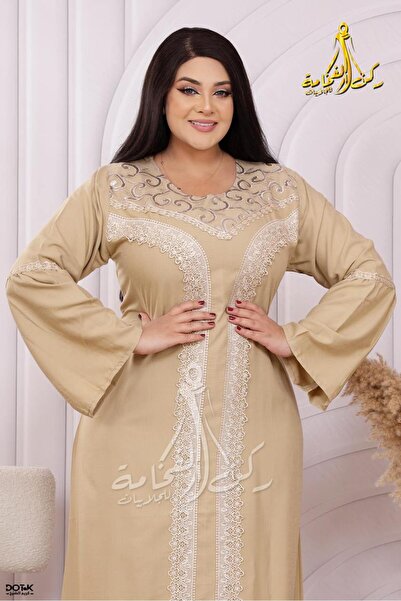 Generies Linen abaya made of light and comfortable linen material with an elegant and modern design, ideal for everyday use