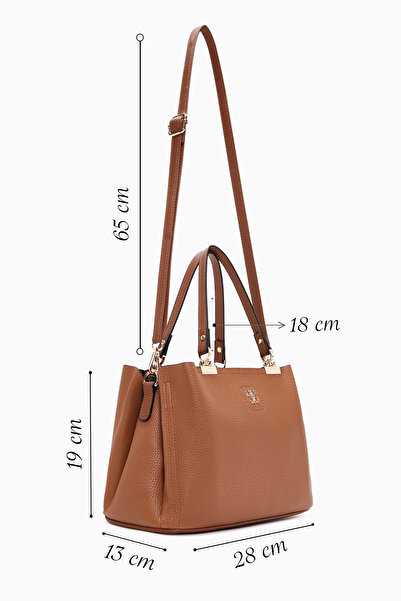 Derimod Women's Tan Long Strap Shoulder Bag 25Wbd2625Ft