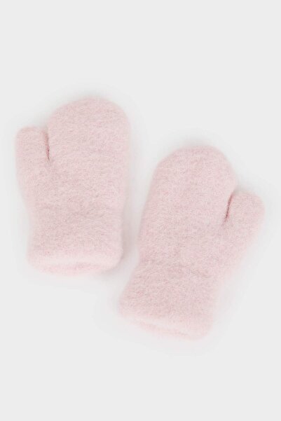 DeFacto Baby Girl Faux Wool Combed Cotton Gloves F0030A525Wn