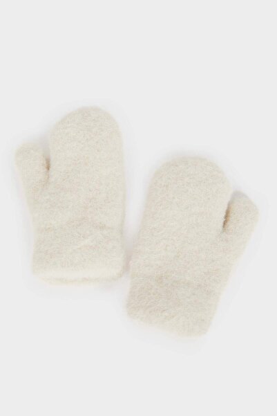 DeFacto Baby Girl Faux Wool Combed Cotton Gloves F0030A525Wn
