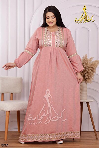 Generies Linen abaya made of light and comfortable linen material with an elegant and modern design, ideal for everyday use