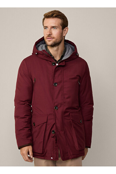 Hackett Bordo Erkek Parka HM403226