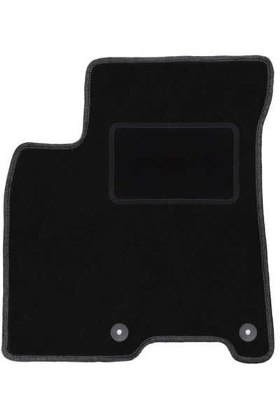 Autoalorria Covoraș auto șofer: Negru pentru: Kia Niro Crossover (2016-)