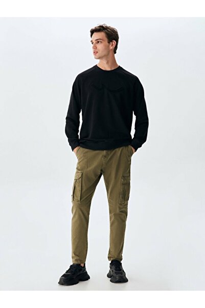 Ltb Чоловічий чорний светр Goriba 0112686085615810000-200