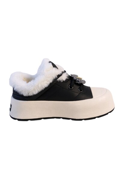 GAMELU Γυναικείες μαύρες μπότες Chizy Zenne Μπότες 24kz Chizy Bot-001