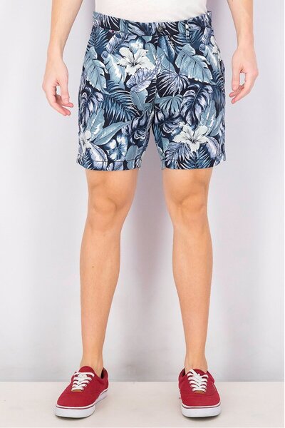 Tommy Hilfiger Men Four Pocket Floral Print Shorts, Multicolor