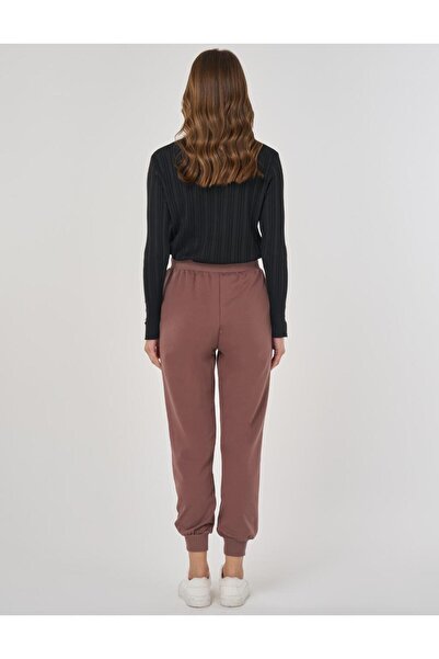 KYR Lace-Up Jogger Pants Brown