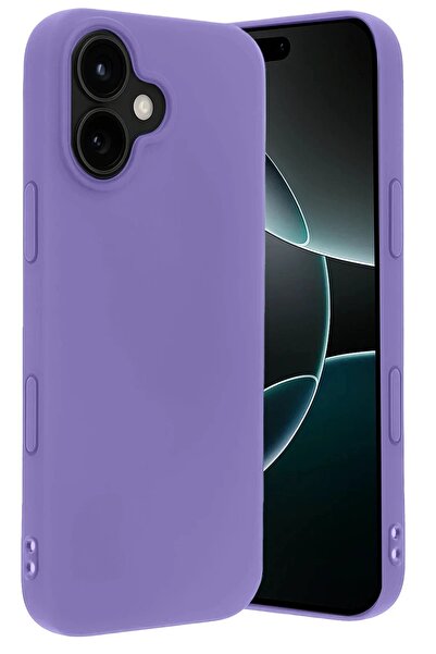 tgzm غطاء سيليكون أول لهاتف آيفون 17 - أرجواني - (5796) - TGZ4552-6822