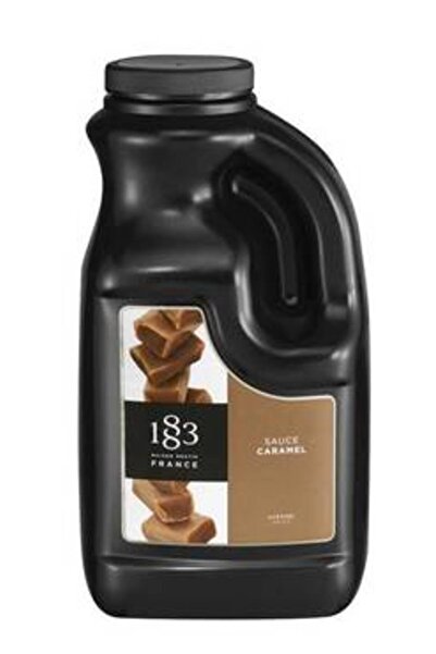 YABANEEZ صلصة الكراميل (1.8 لتر) "روتين 1883" (كرتون من عبوتين)