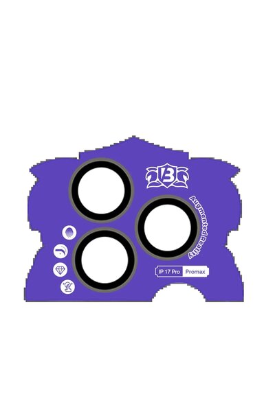 Khayra Apple iPhone 17 Pro Max Bilvis Titan Camera Lens - Natural Gray-(5796) - Eszaoc8476-3221