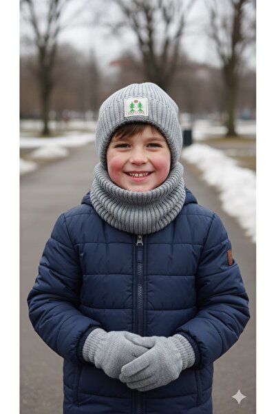 ipeklife Children's Scarf Beanie Gloves Set