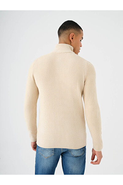 Loft Regular Fit Bej Erkek Kazak Lf2037257