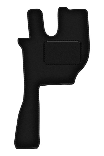 Autoalorria Driver's Seat Black Car Mat for: Volvo FH16 4th Generation Automatic (2012- )