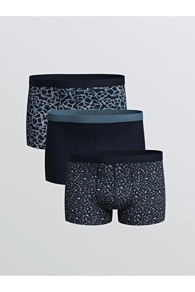 LC Waikiki Boxeri pentru bărbați din bumbac cu matriță standard, 3 piese (W5)