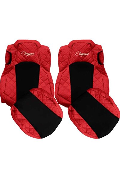 F-CORE Set huse scaune ventilate Mercedes MP4-MP5 Euro 6 roșu 2016-2025