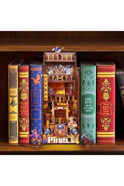 OEM DIY wooden house, LED lighting, multicolor