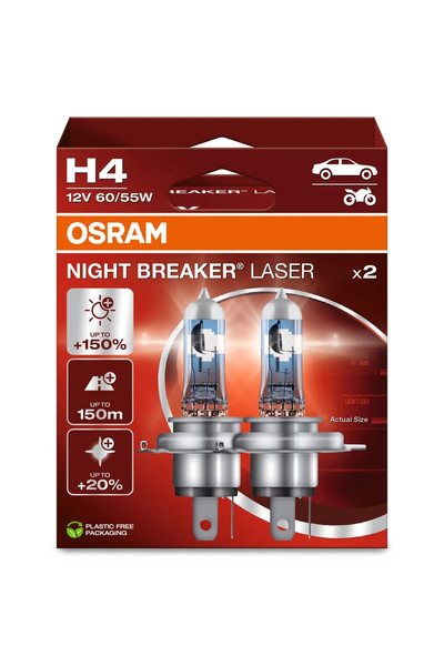 Osram High beam headlight bulb NISSAN SERENA (C23) 1991-2001